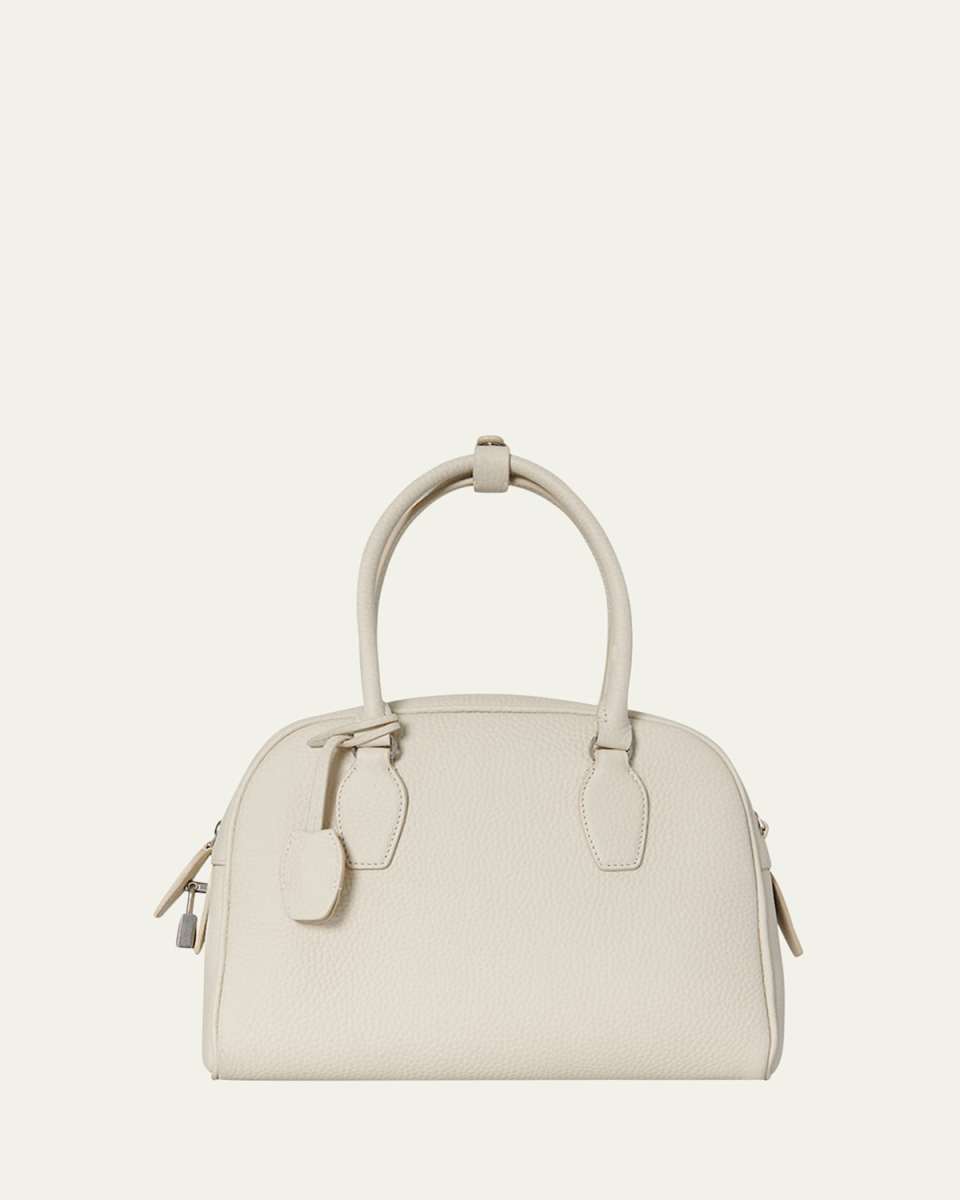 India Top-Handle Bag in Grain Leather